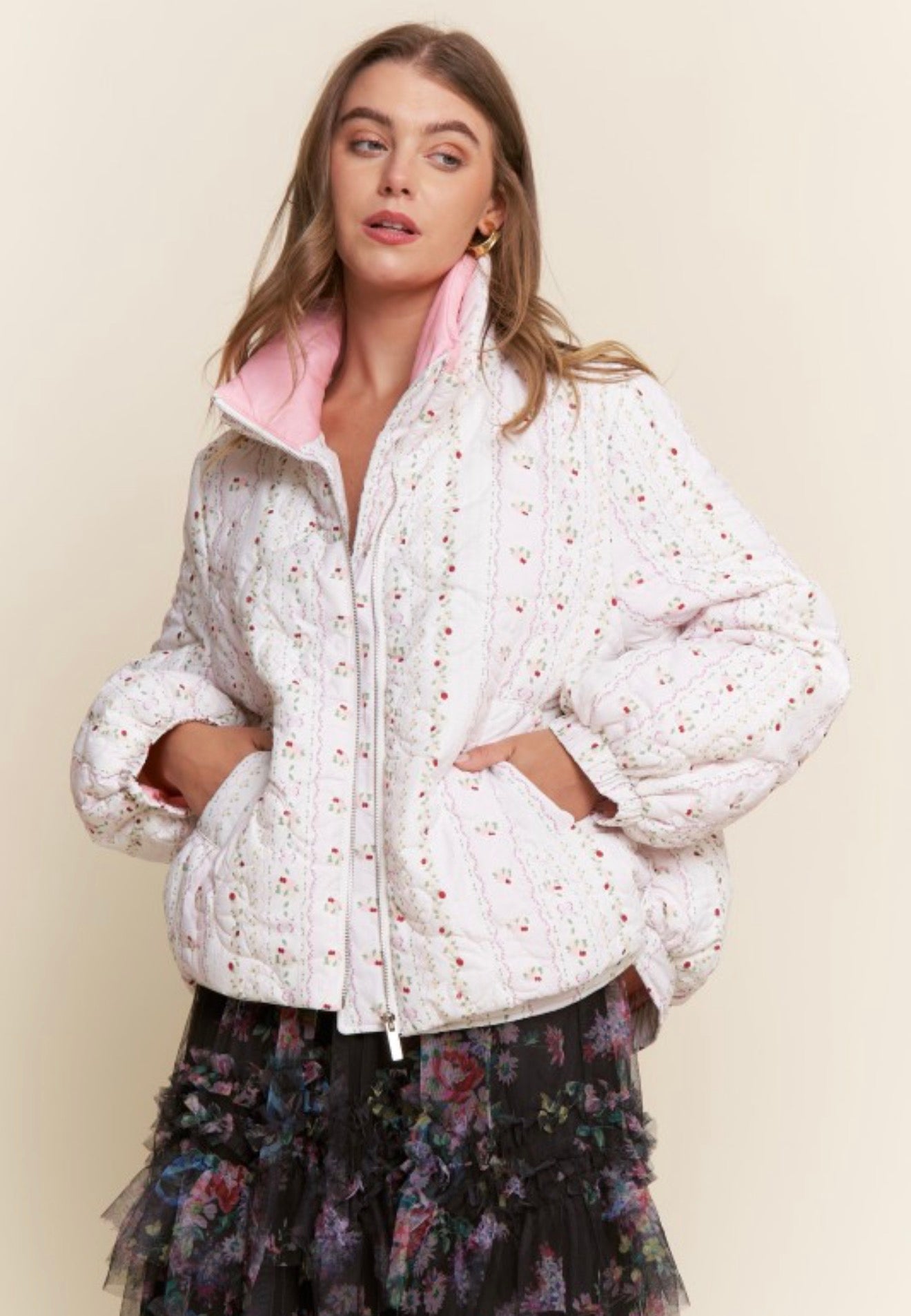 Blush Meadow Bomber