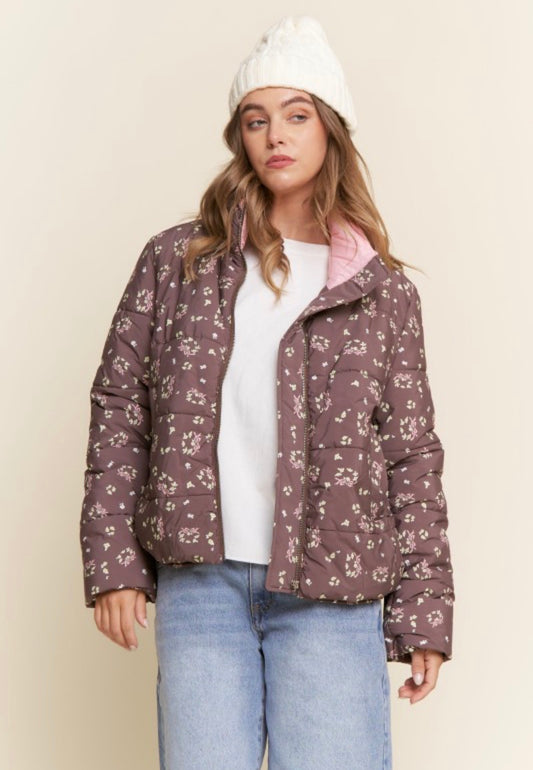 Bow Puffer Jacket